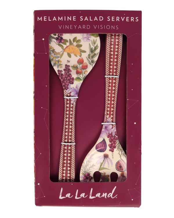 Vineyard Visions - Melamine Salad Servers