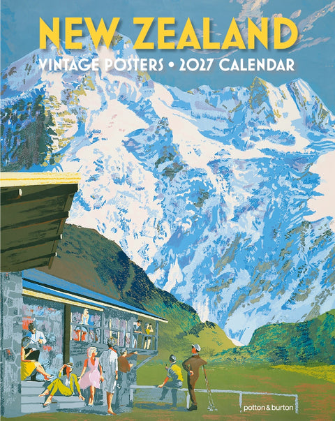 2027 NZ Vintage Posters Calendar- Large