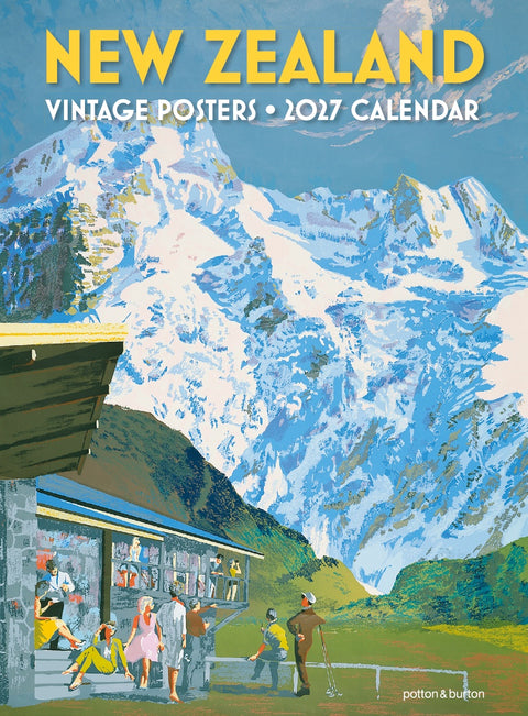 2027 NZ Vintage Posters Calendar Small