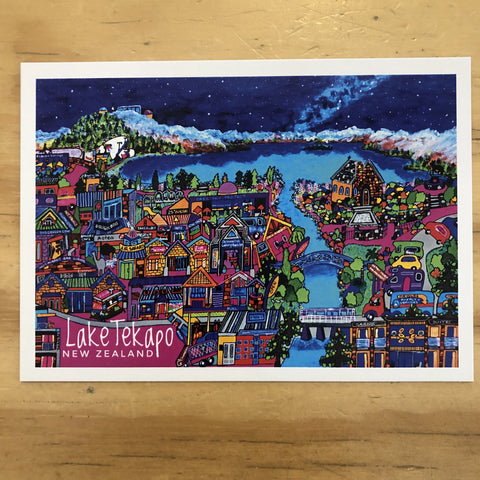 Tekapo Jigsaw Postcard