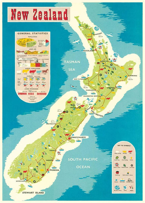NZ Map Wrap