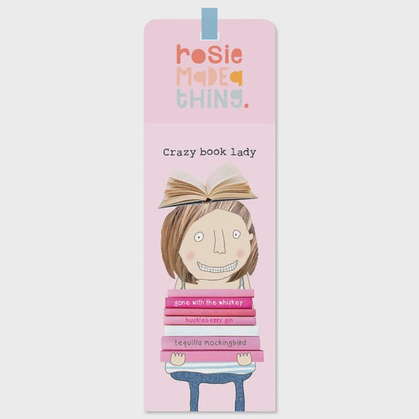 Crazy Book Lady Bookmark