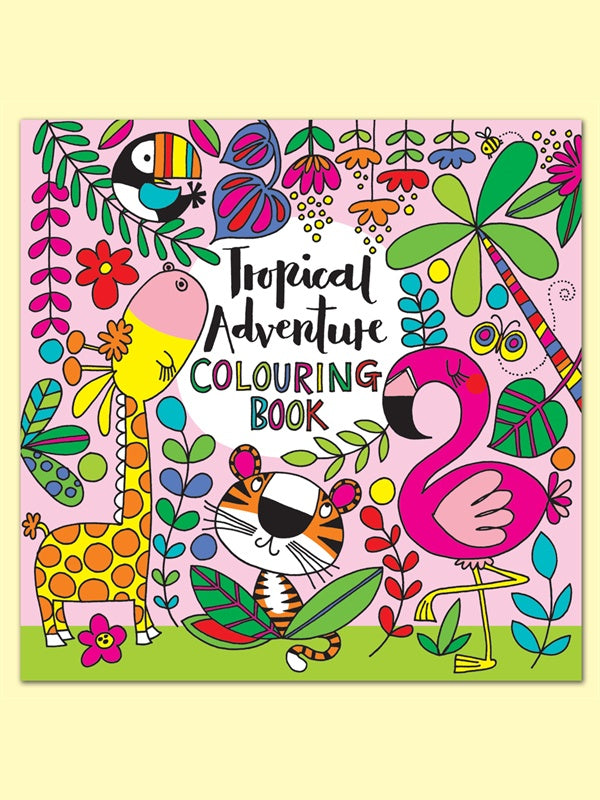 Tropical Adventure Colouring Book
