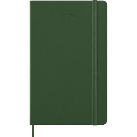 2027 Moleskine Large Daily Diary Green
