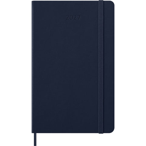 2027 Moleskine Weekly Hard Cover Diary Sapphire Blue