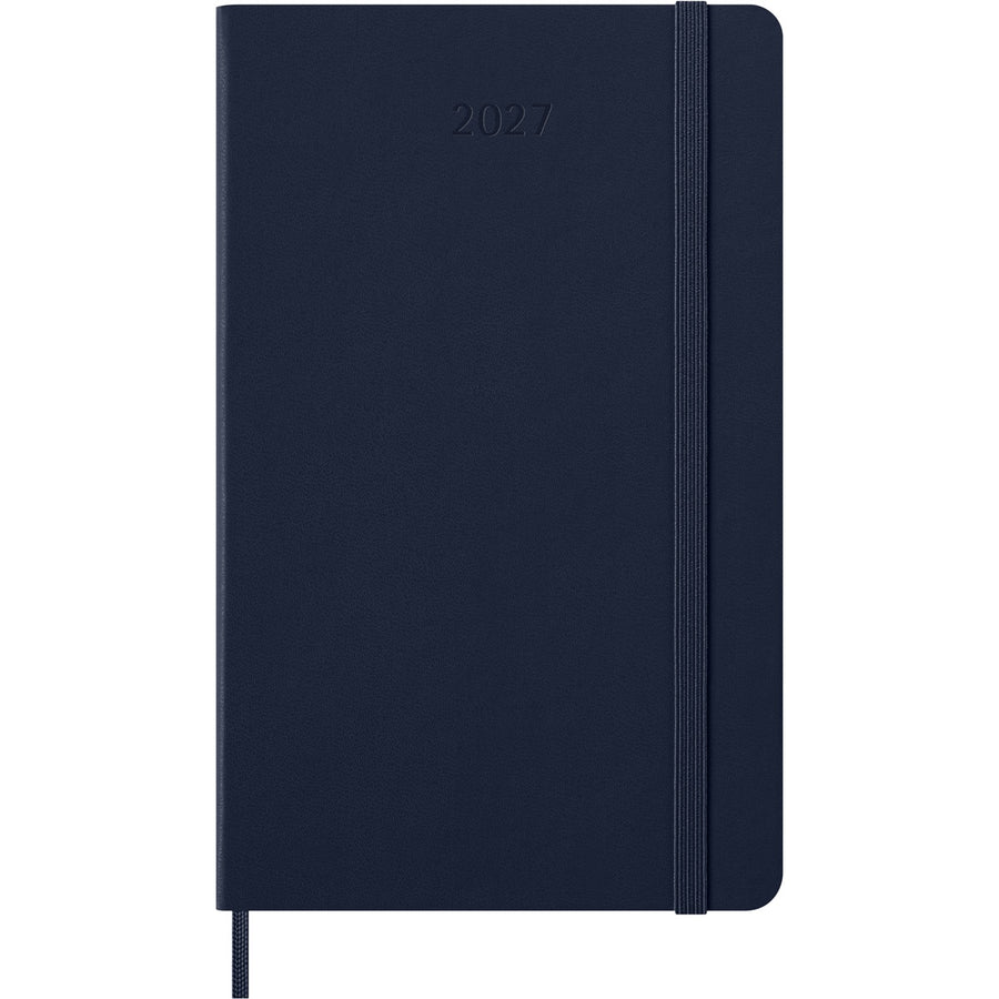 2027 Moleskine Weekly Hard Cover Diary Sapphire Blue