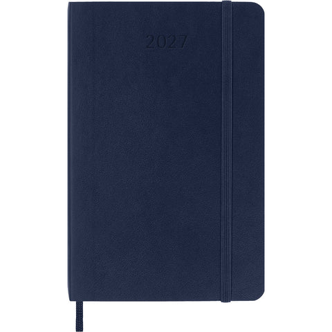 2027 Moleskine Weekly Diary Pocket Sapphire Blue