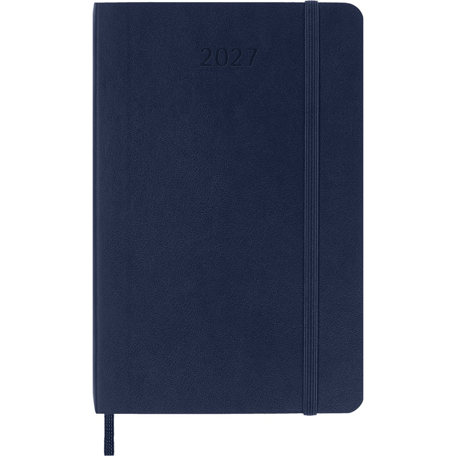2027 Moleskine Weekly Diary Pocket Sapphire Blue
