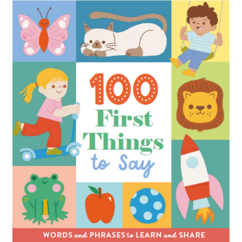 100 First Things to Say Board Book