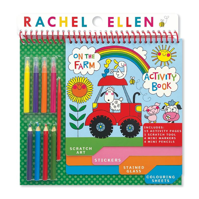 On The Farm Activity Book