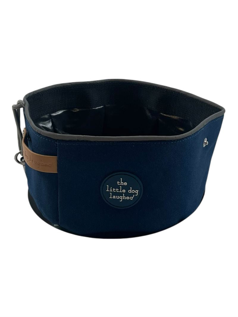 Travel Dog Bowl - Navy