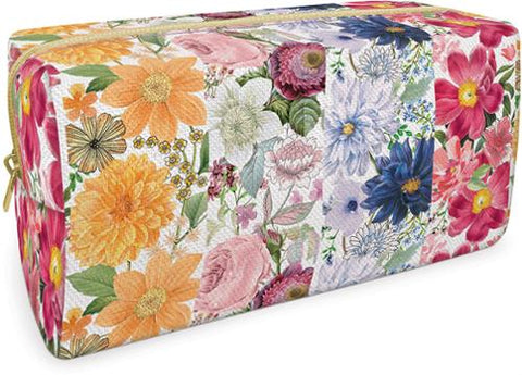 Floral Stripe  Medium Pencil Case