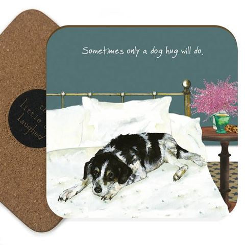 Dog hug Coaster