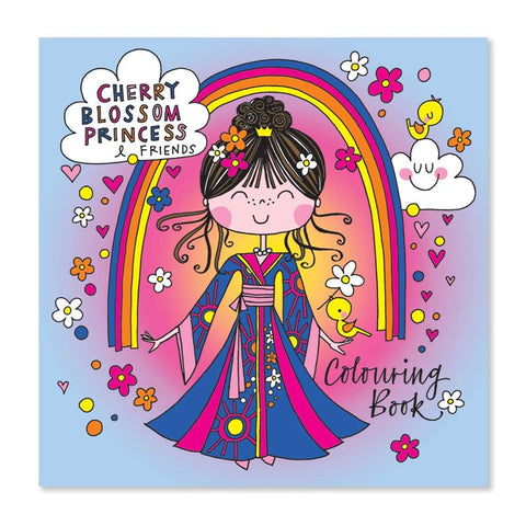 Cherry Blossom Princess Colouring Book