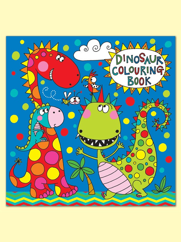 Dinosaur colouring book