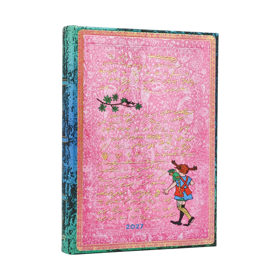 2027 Astrid Lindgren, Pippi Longstocking Midi 12-Month Hardcover Dayplanner