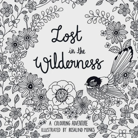 Lost In The Wilderness Colouring Book