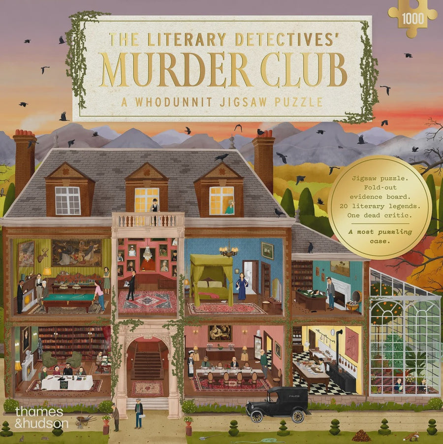 Literary Detectives Murder Club, The - A Whodunnit Jigsaw Puzzle