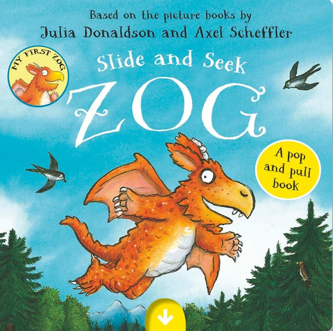 Slide and Seek Zog, Board Book