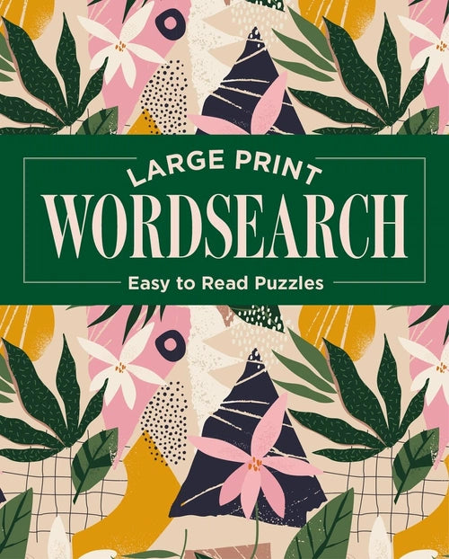 Large Print Wordsearch , Easy to Read Puzzles