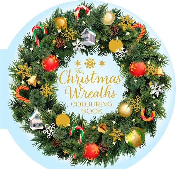 The Christmas Wreaths Colouring Book