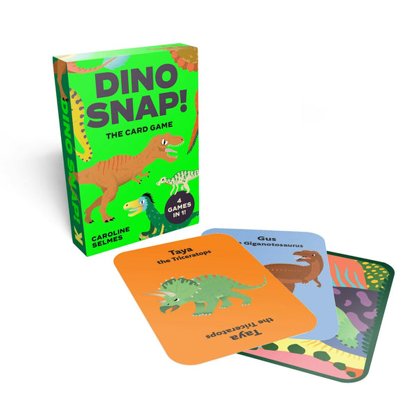Dino Snap: 4 card games in 1!