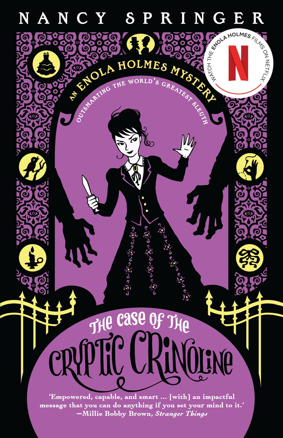 Case of the Cryptic Crinoline: Enola Holmes Mystery 5