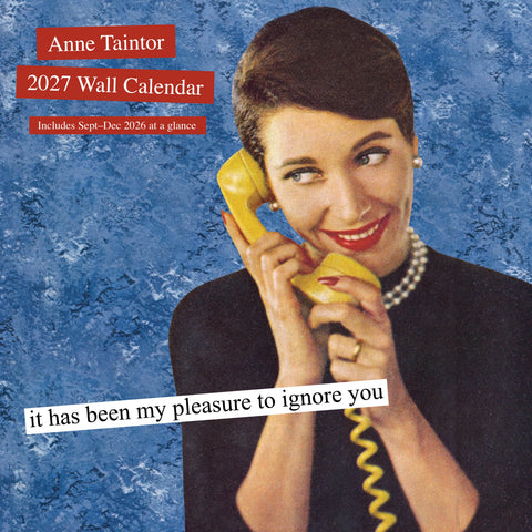 Anne Taintor 2027 Wall Calendar