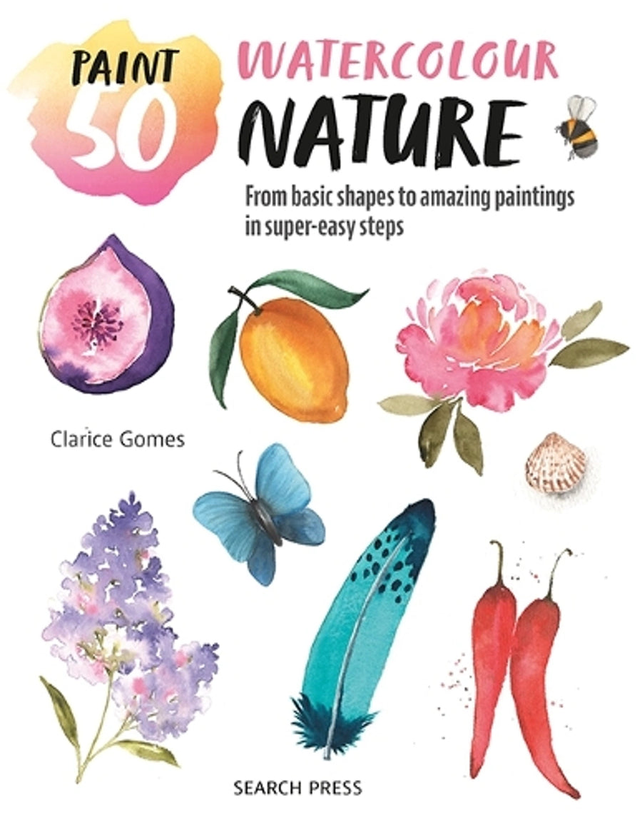 Paint 50 Watercolour Nature