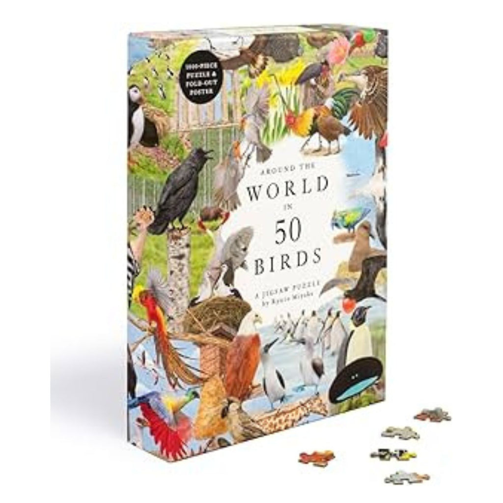 Around the World in 50 Birds Jigsaw 1000pc