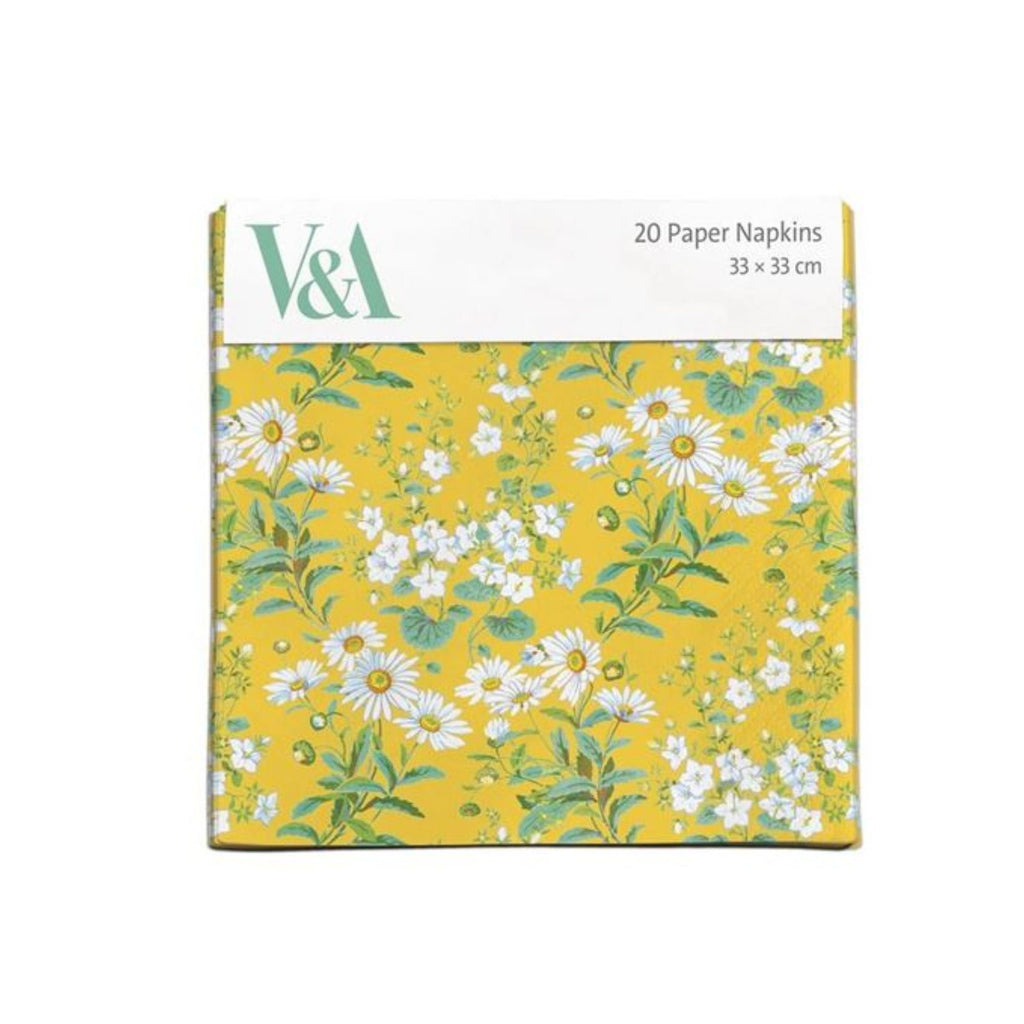 Yellow Daisies Paper Napkins