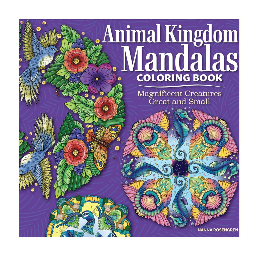 Animal Kingdom Mandalas Coloring Book
