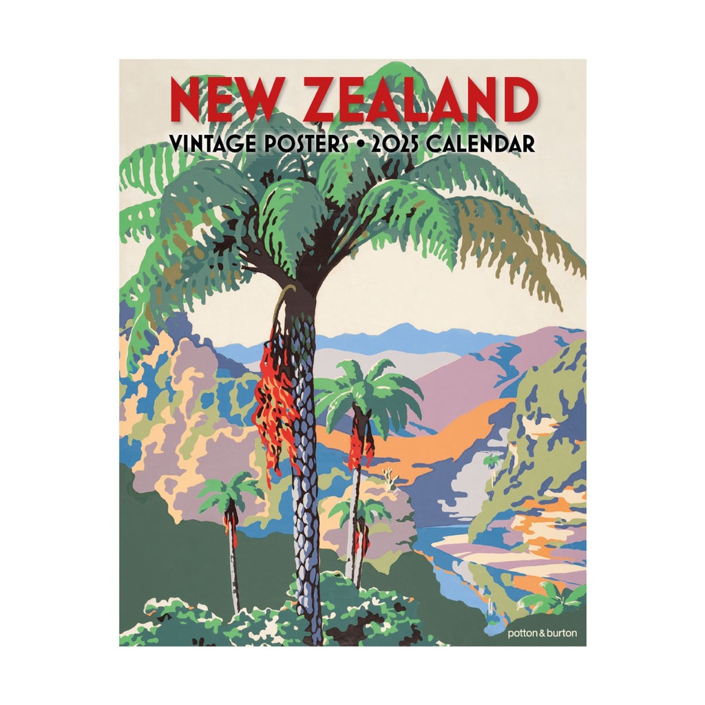 2025 Calendar Vintage Posters Small