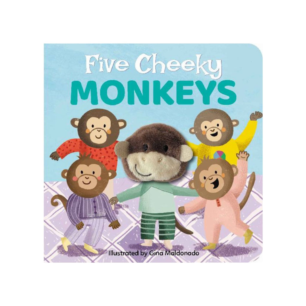 Five Cheeky Monkeys Finger Puppet