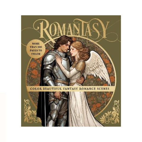 Romantasy Colouring Book