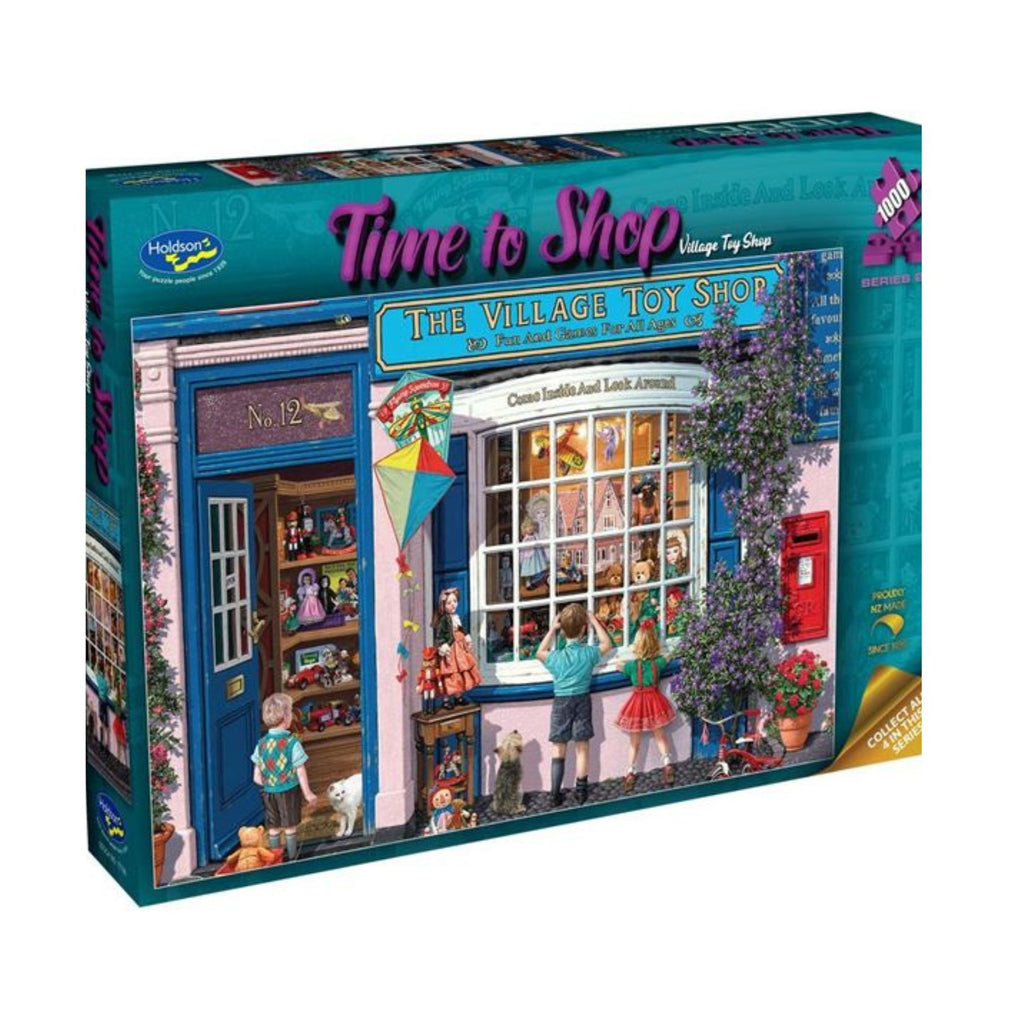 Time to Shop Jigsaw: Vintage Toy Shop 1000 pc