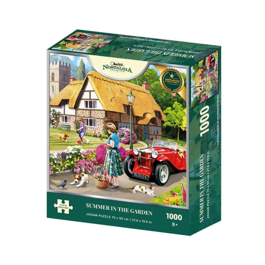 Nostalgia 1000pce Jigsaw - Summer in the garden