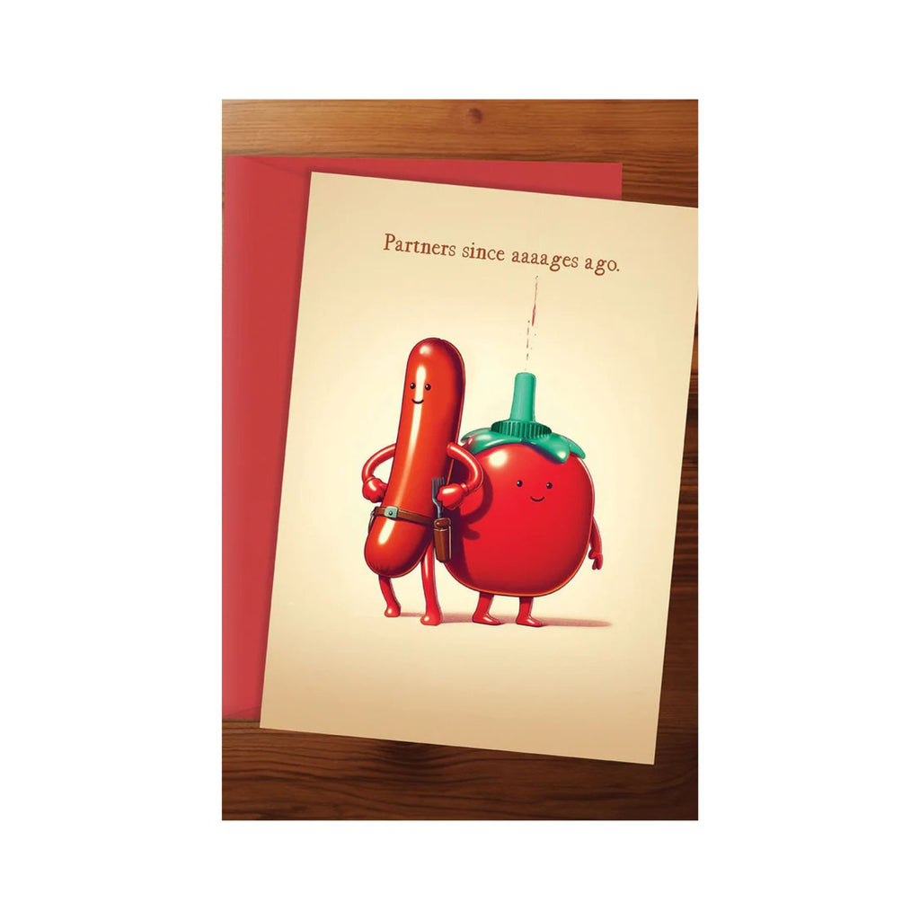 Partners since ages Greeting Card