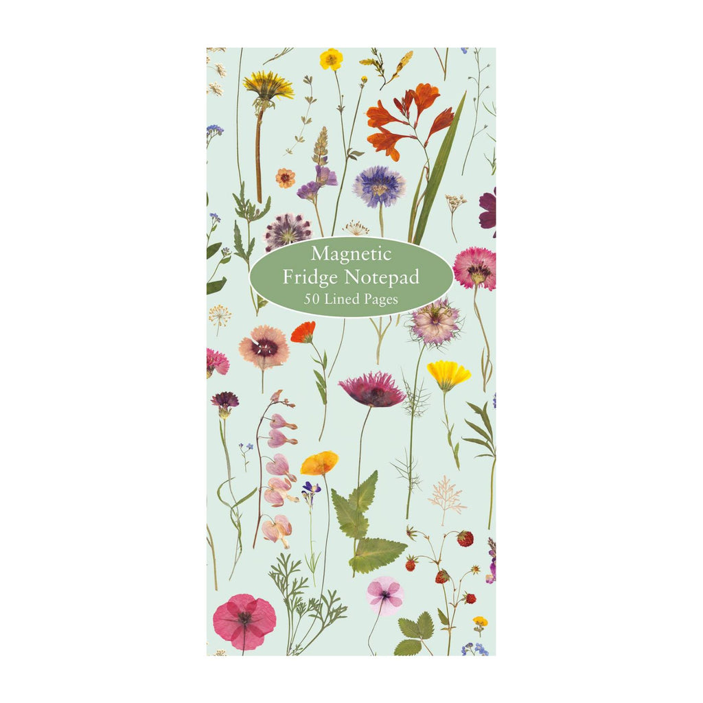 Mint Bloom Magnetic Notepad