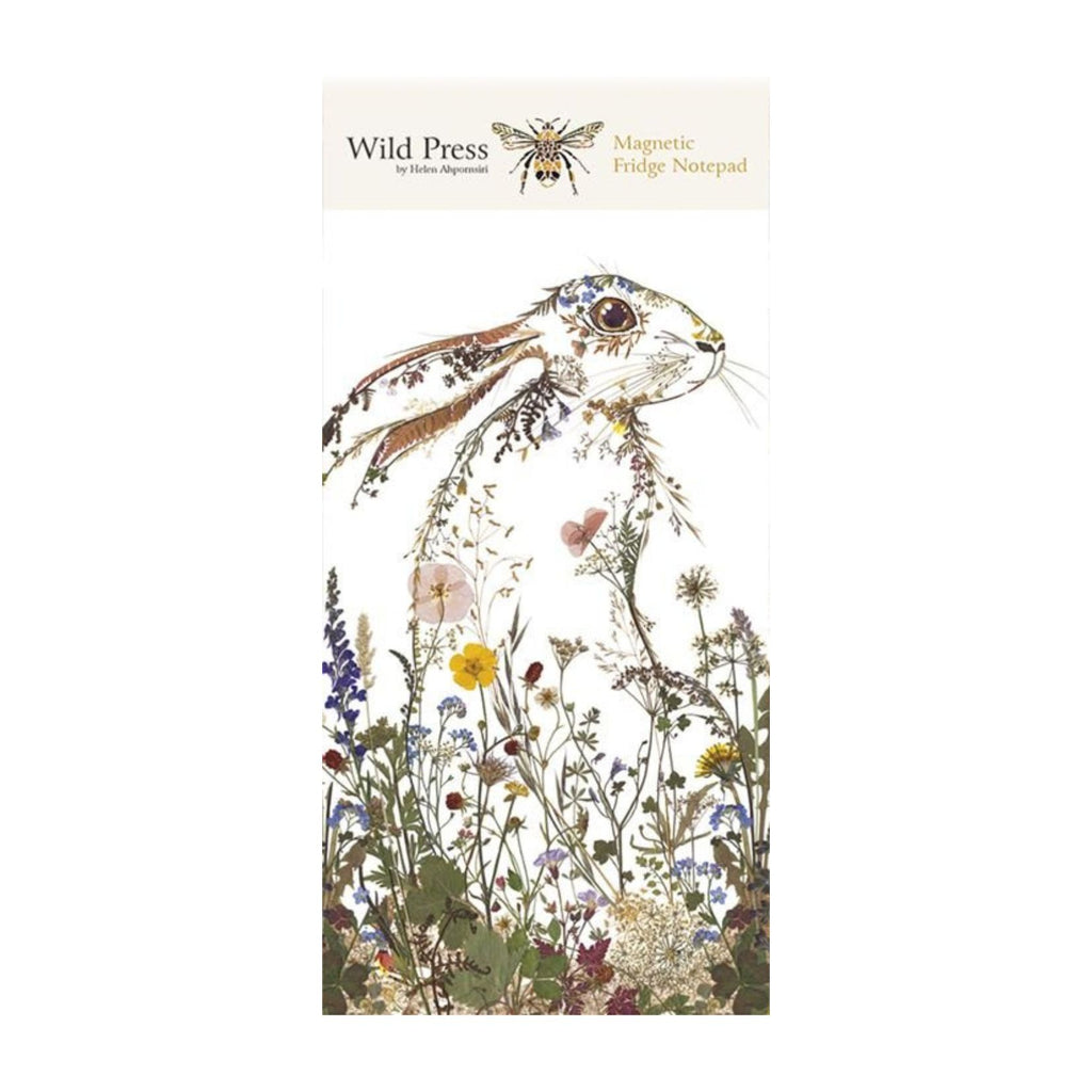 Wildflower Hare Magnetic Notepad