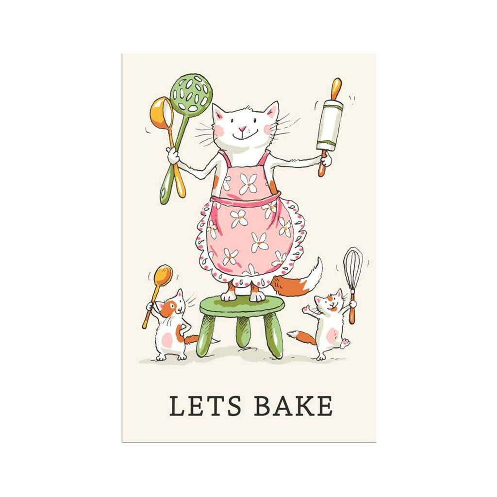 Let's Bake Tea Towel