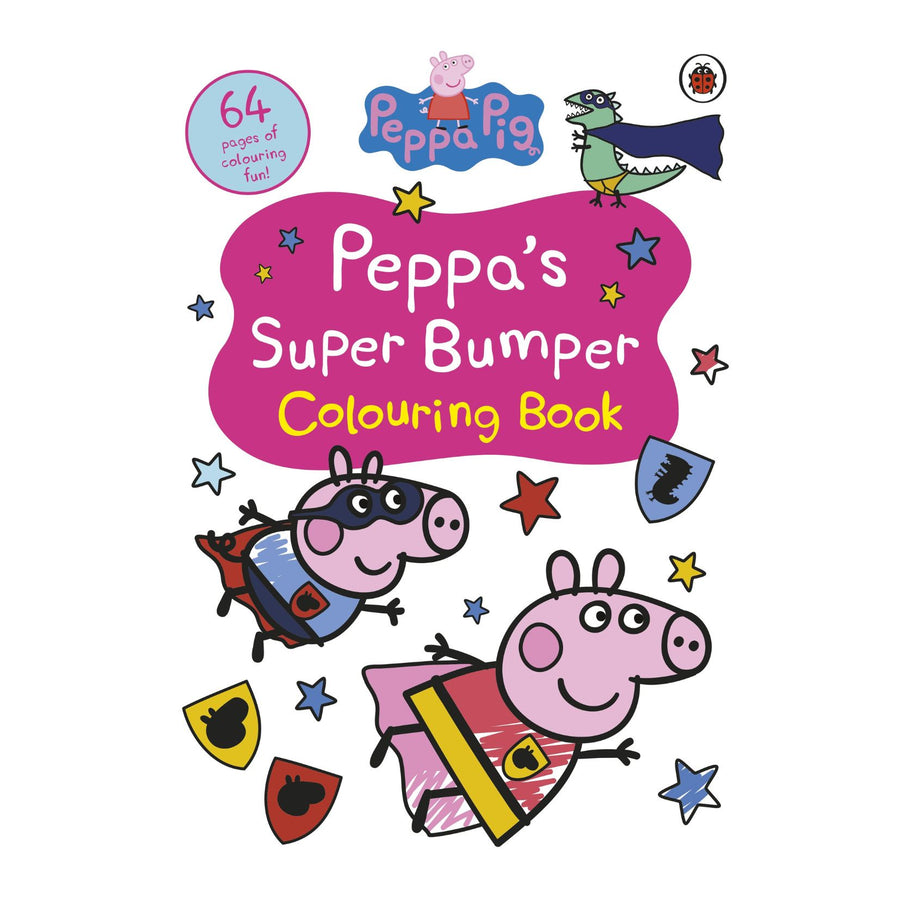 Peppa's Super Bumper Colouring Book