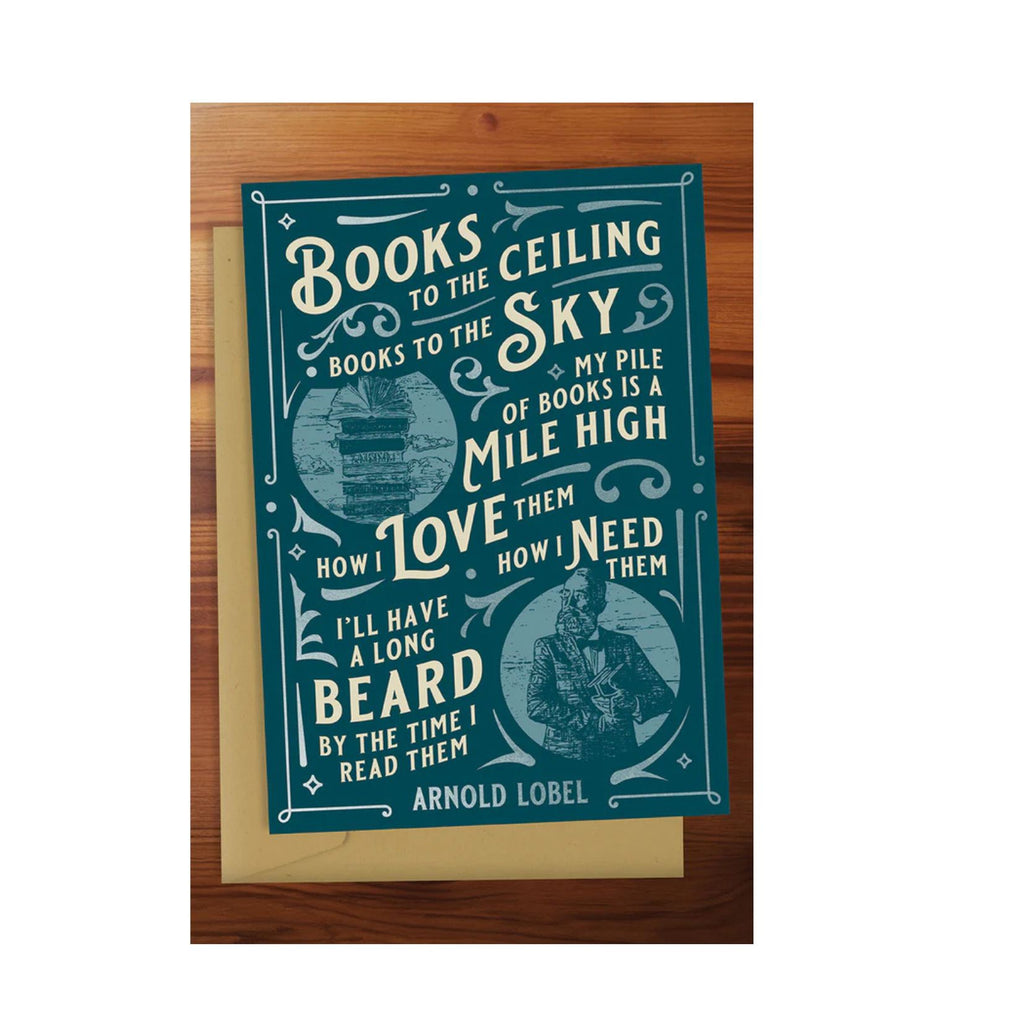 Books Mile High - Greeting Card