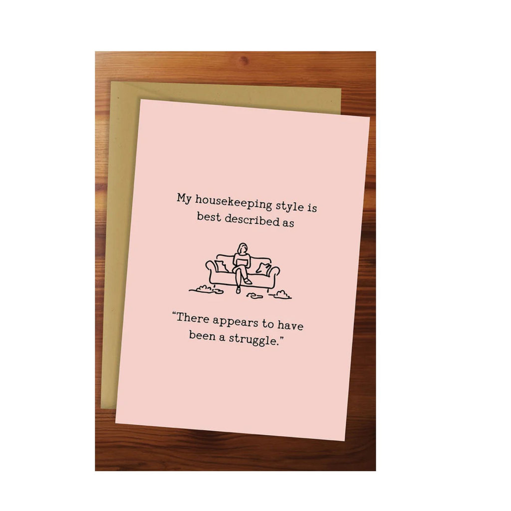 HouseKeeping Style - Greeting Card