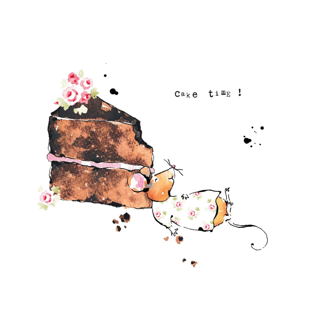 Cake Time Greeting Card