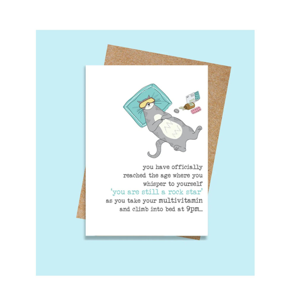 Rock Star - Greeting Card