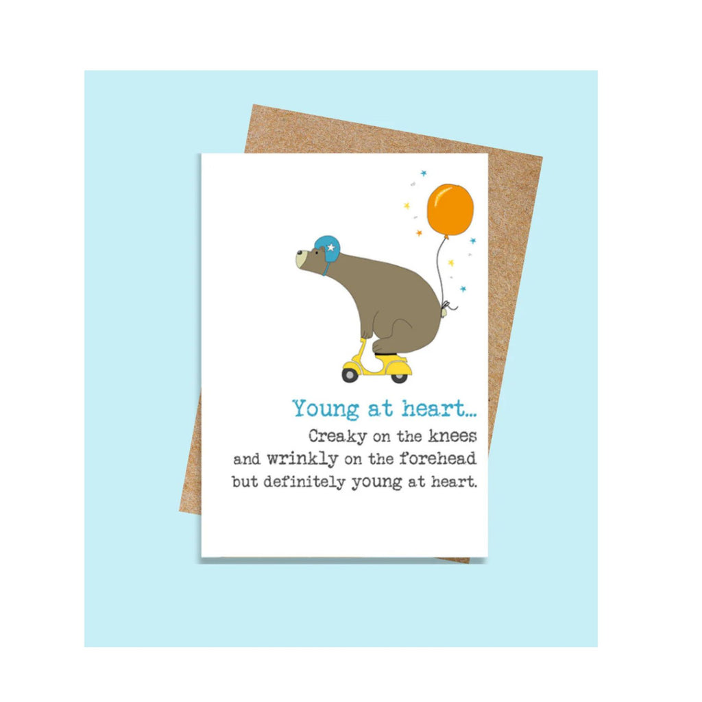 Young At Heart Greeting Card