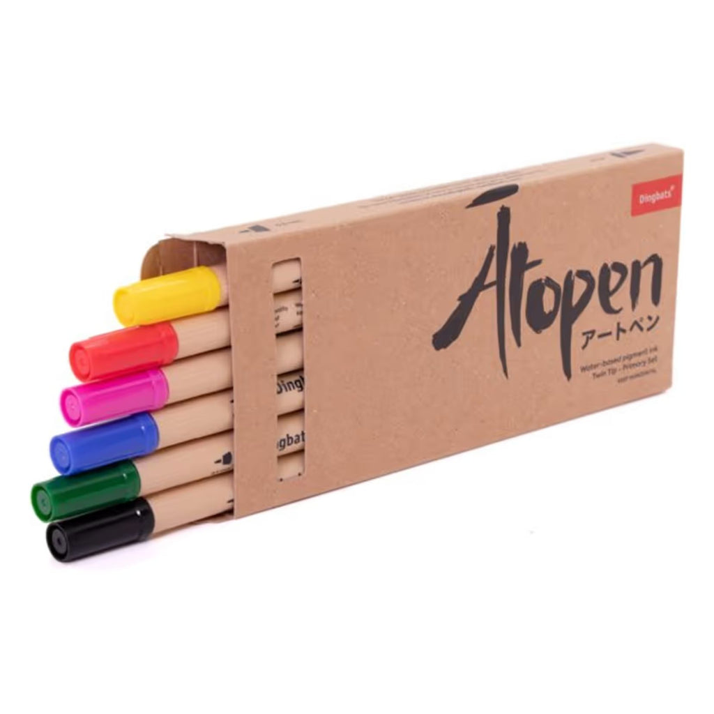 Atopen Primary Set Twin Tip Pens