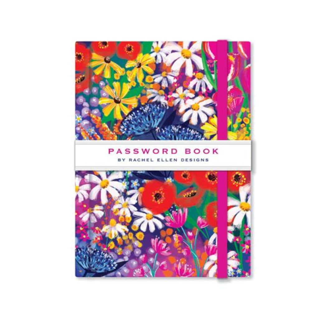 Password Book Floral