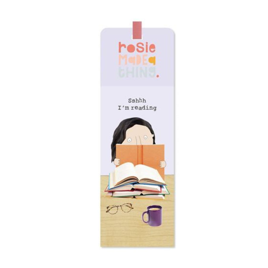 Sshh I'm Reading Bookmark